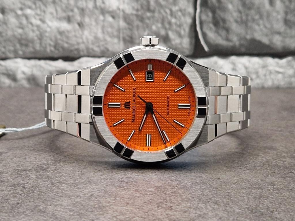 Maurice Lacroix Aikon limited summer edition 888 pcs Nieuw!, Sieraden, Tassen en Uiterlijk, Horloges | Heren, Overige merken, Staal