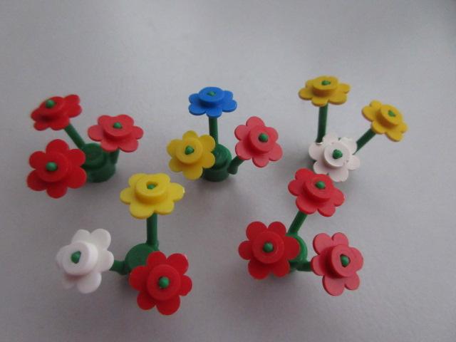 nr. 9500, Bloemetjes., Ophalen of Verzenden, Zo goed als nieuw, Complete set, Lego