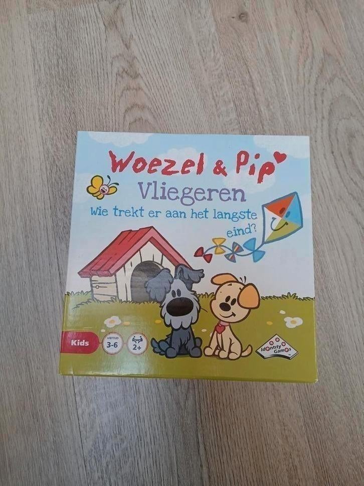 Woezel en Pip vliegeren spel, Een of twee spelers, Ophalen of Verzenden, Zo goed als nieuw, Identity Games