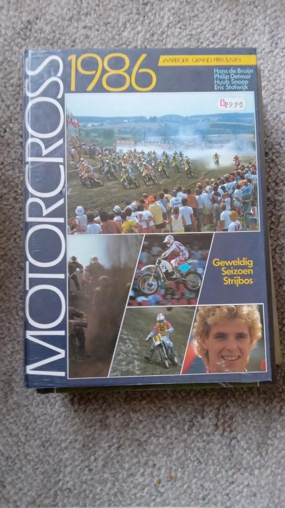 Motorcross 1986 boek, tour de france boek, schaatssport boek, Boeken, Ophalen of Verzenden, Zo goed als nieuw, Lopen en Fietsen