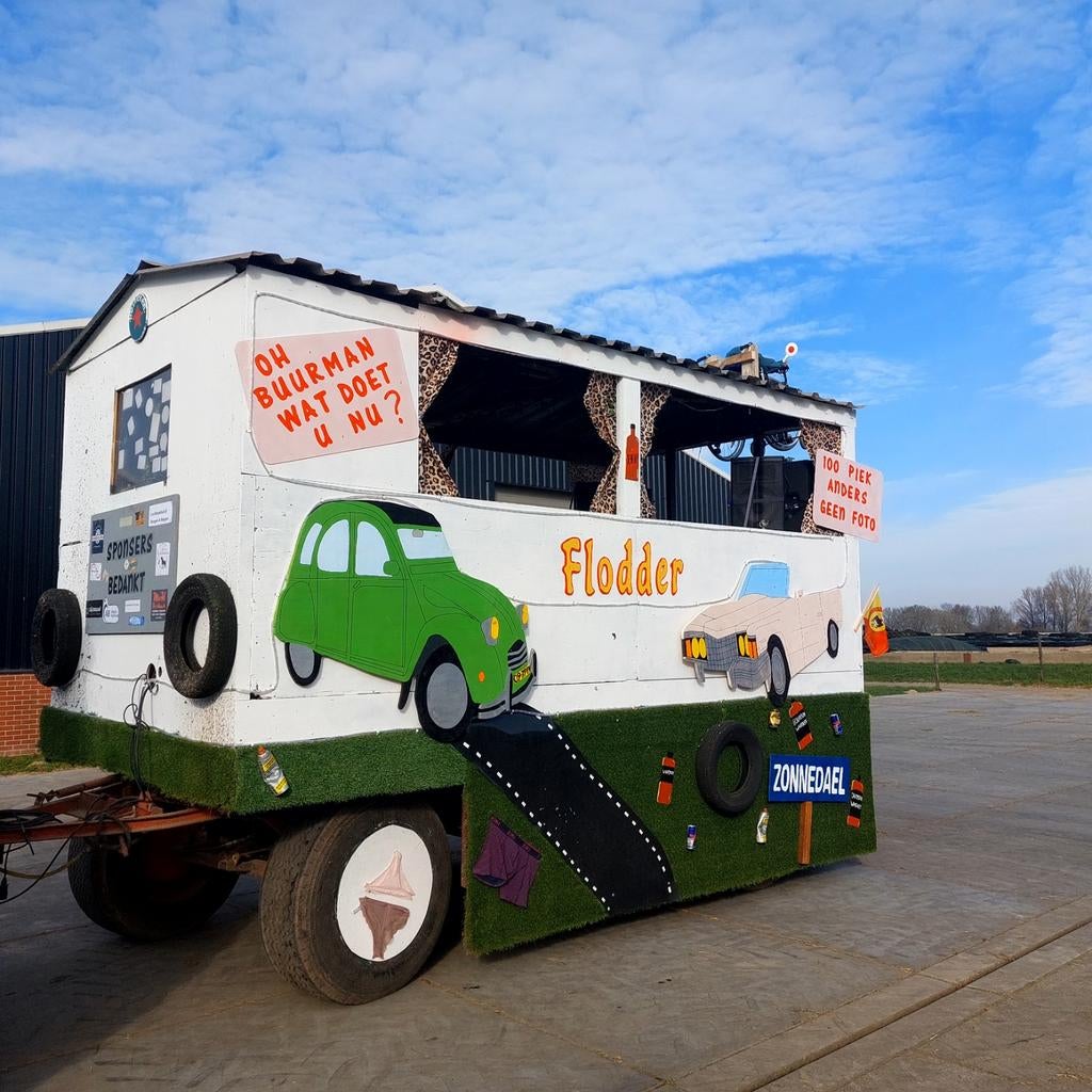 Carnavals wagen, Ophalen of Verzenden, Zo goed als nieuw, Overige typen, Carnaval