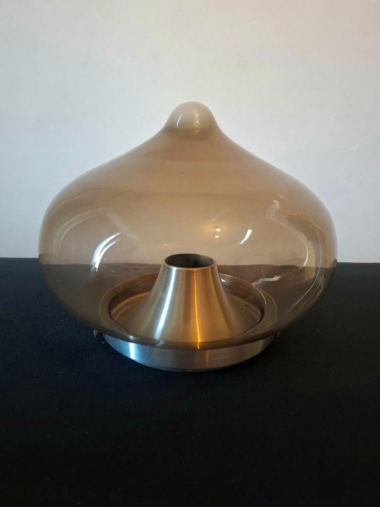 Dijkstra druppel plafondlamp, Huis en Inrichting, Ophalen, Zo goed als nieuw, Glas