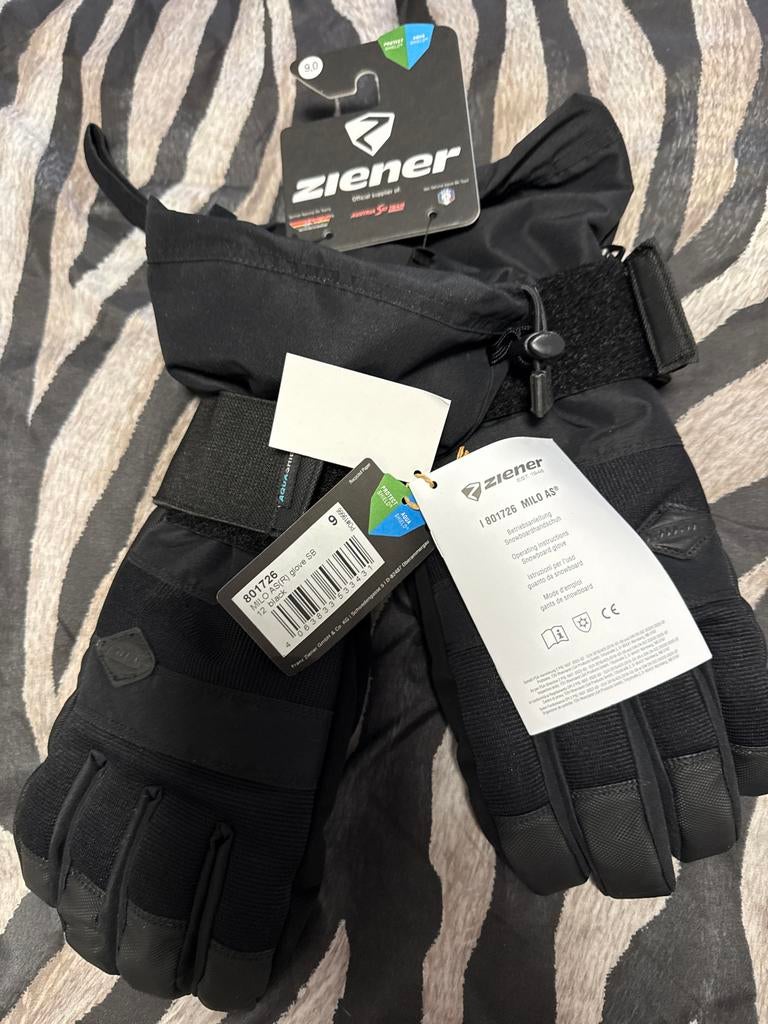 Ziener Milo AS Ski Handschoenen - Nieuw, Nieuw, Ophalen of Verzenden, Kleding, Skiën