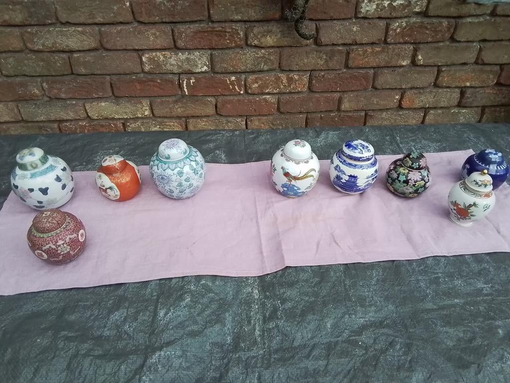 Minton vintage potten, Antiek en Kunst, Antiek | Porselein, Ophalen of Verzenden