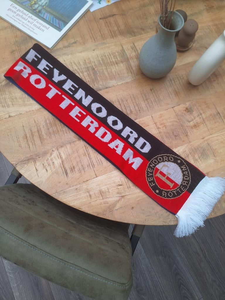 Feyenoord Heerenveen Sjaal - Nieuwstaat!, Verzamelen, Sportartikelen en Voetbal, Ophalen of Verzenden, Zo goed als nieuw, Feyenoord