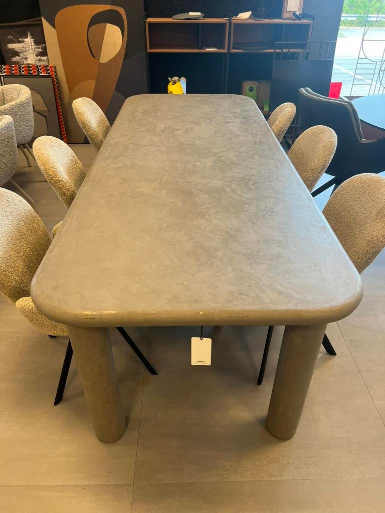 DTP eetkamertafel Clio, Ophalen, 50 tot 100 cm, Zo goed als nieuw, Vijf personen of meer