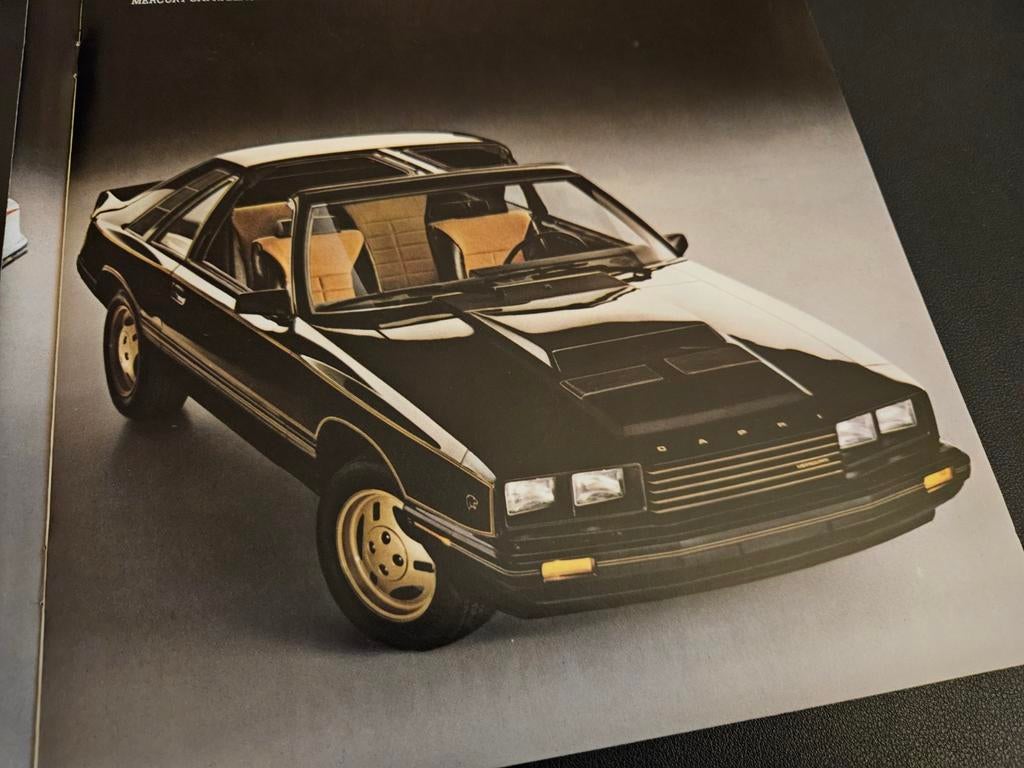 Brochure Mercury Capri 1981 USA, Ophalen of Verzenden, Zo goed als nieuw, Overige merken