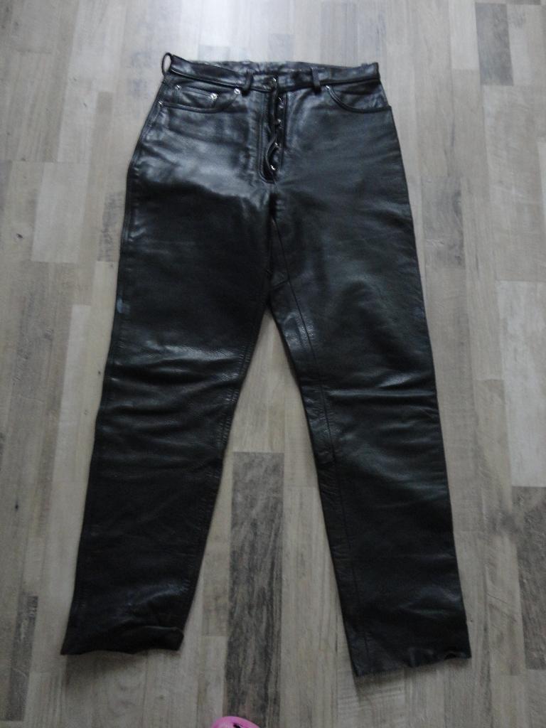 lederen broek, Ophalen, Tweedehands, Dames, Broek | leer