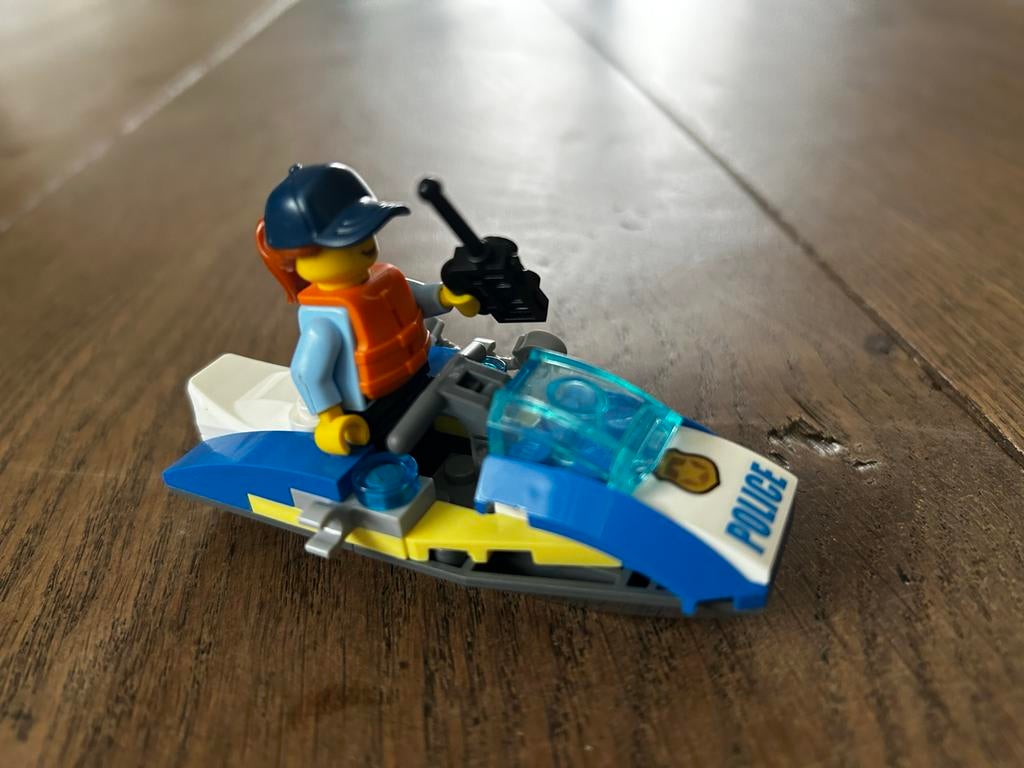 Lego City Politieboot 30567 - Nieuwstaat, Ophalen of Verzenden, Zo goed als nieuw, Complete set, Lego