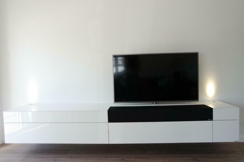hoogglans zwevend soundbar meubel voor soundbars  Artyx (46), Huis en Inrichting, Ophalen, Nieuw, 200 cm of meer, Minder dan 100 cm