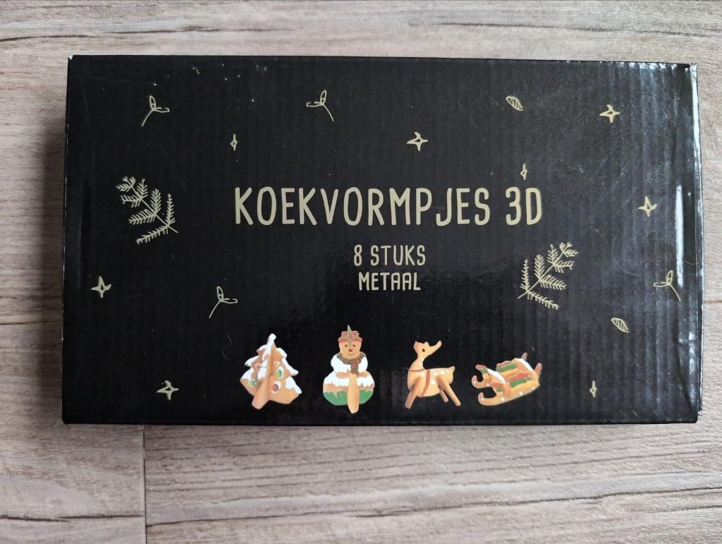 Koek vormpjes 3D, Ophalen of Verzenden, Zo goed als nieuw, Bakvorm