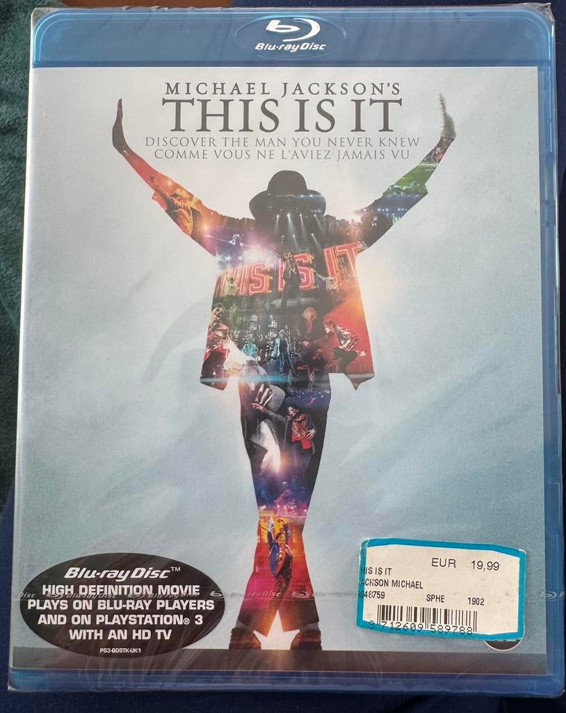 Michael Jackson - this is it nieuw in verpakking Blu-ray, Cd's en Dvd's, Blu-ray, Ophalen of Verzenden, Nieuw in verpakking, Muziek en Concerten