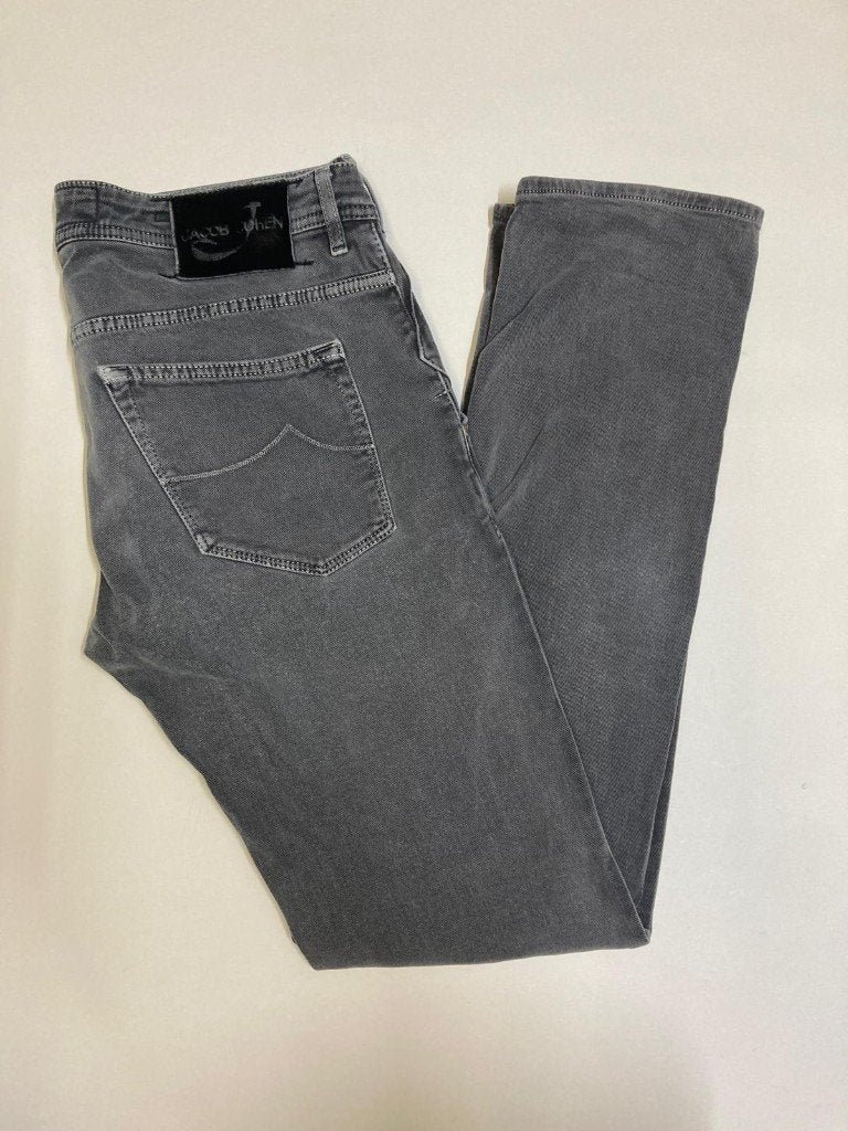 Jacob Cöhen Style J613 jeans - 33 - Grey  - Black patch, Ophalen of Verzenden, Zo goed als nieuw, Jacob Cohen, W33 - W34 (confectie 48/50)