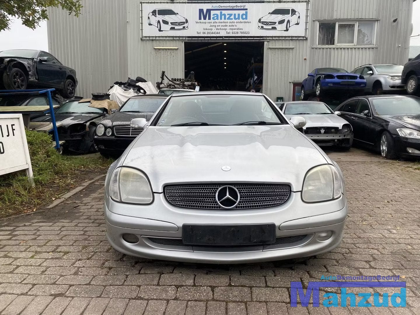 2000 MERCEDES SLK 200 R170 2.0 grijs 744 111958 onderdelen, Gebruikt, Mercedes-Benz AG, Mercedes-Benz, Ophalen of Verzenden
