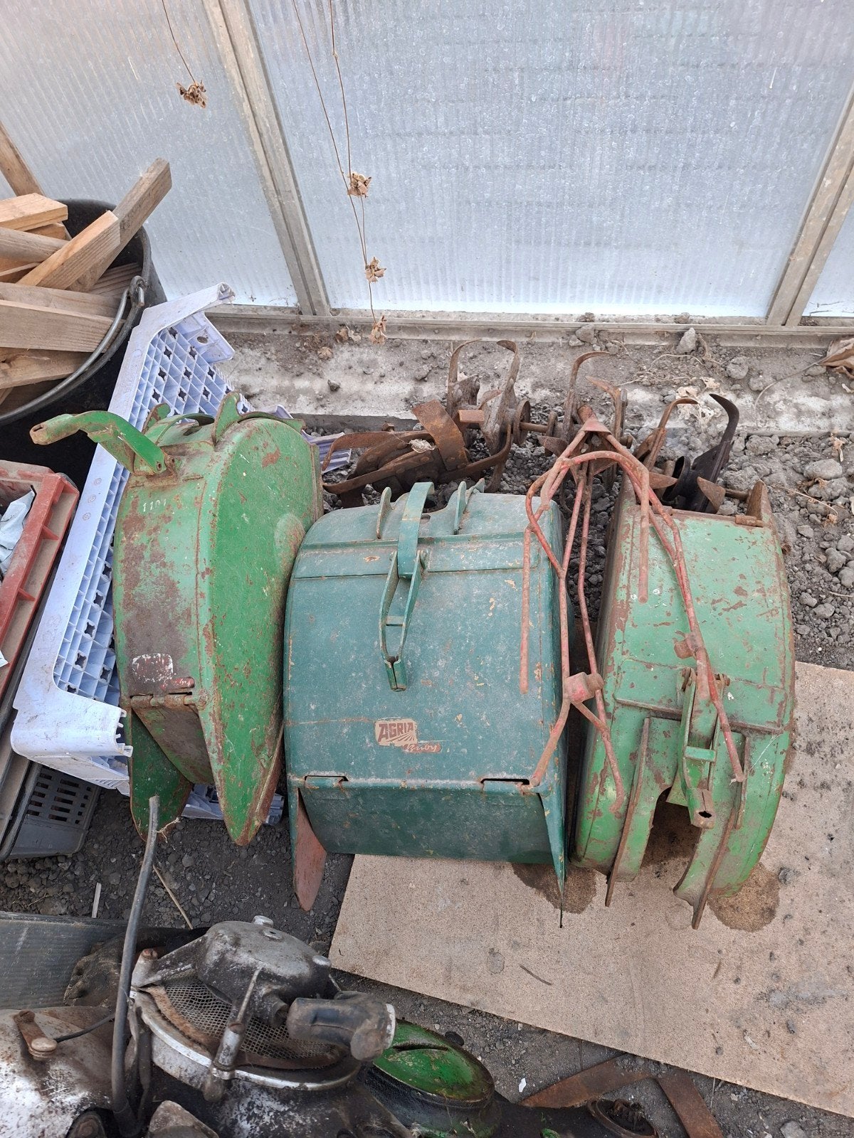 Tk Agria Baby 2100 3100 freesbakken frees freesbak., Tuin en Terras, Ophalen, Gebruikt, Overige soorten, Agria