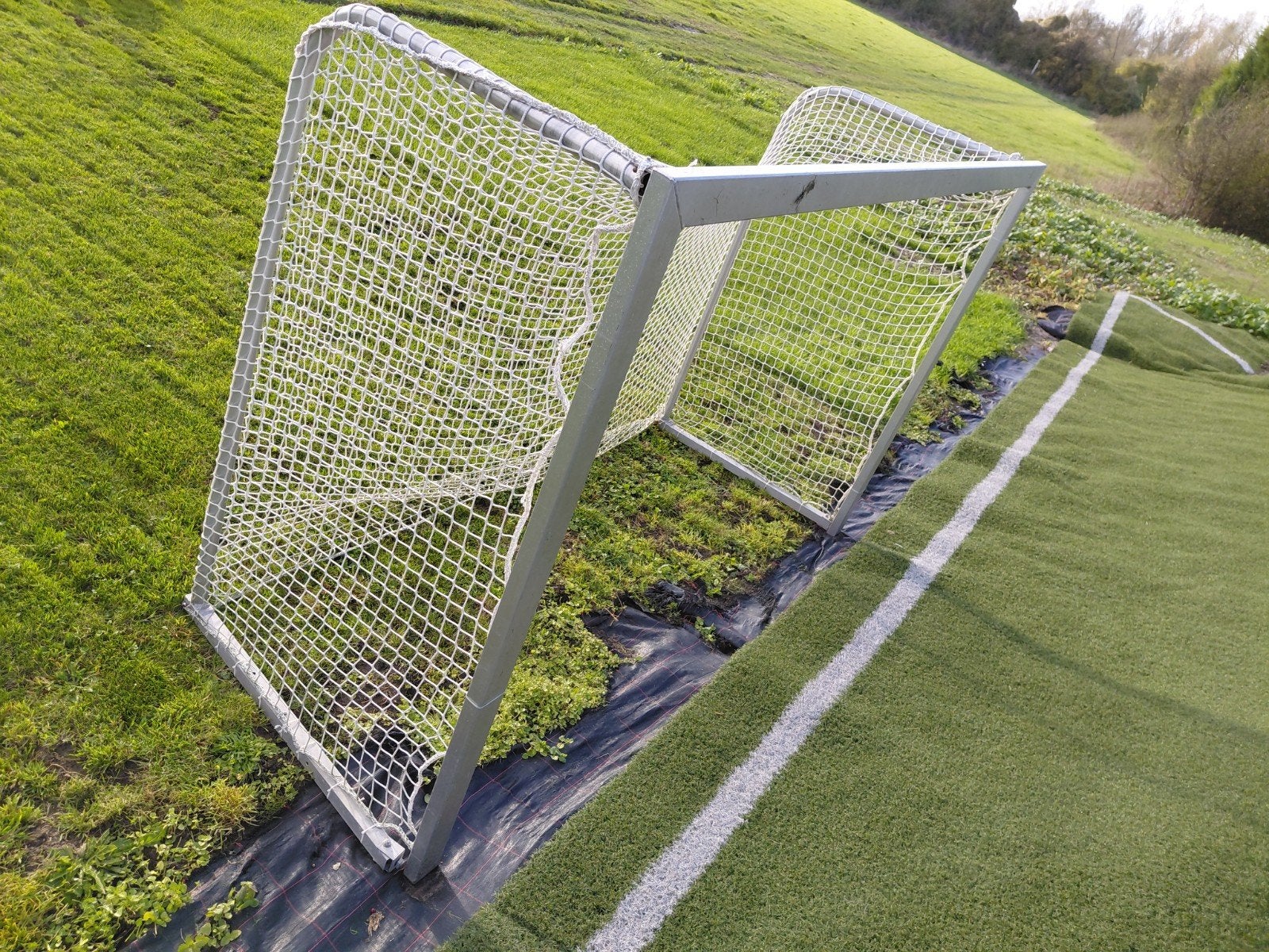 TE KOOP NETTE GOAL, Groter dan maat XL, Ophalen, Zo goed als nieuw, Overige typen