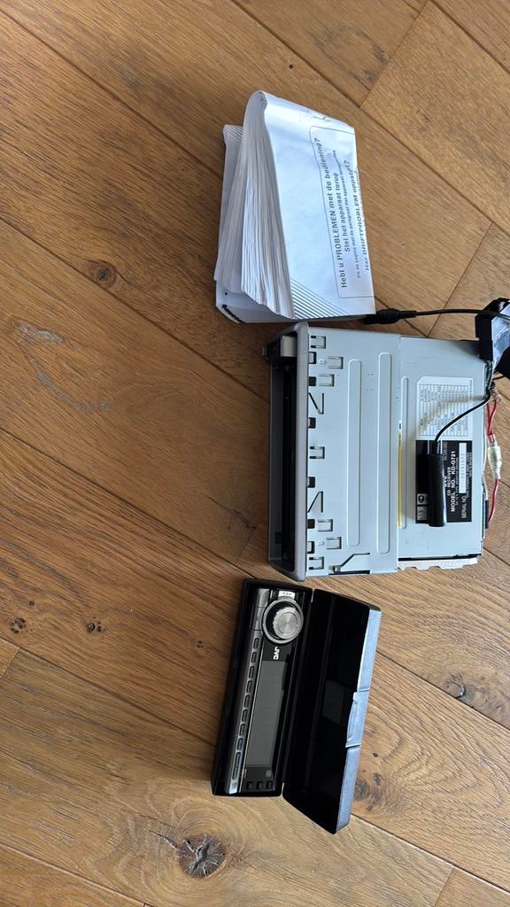 CD receiver JVC, Ophalen of Verzenden, Gebruikt