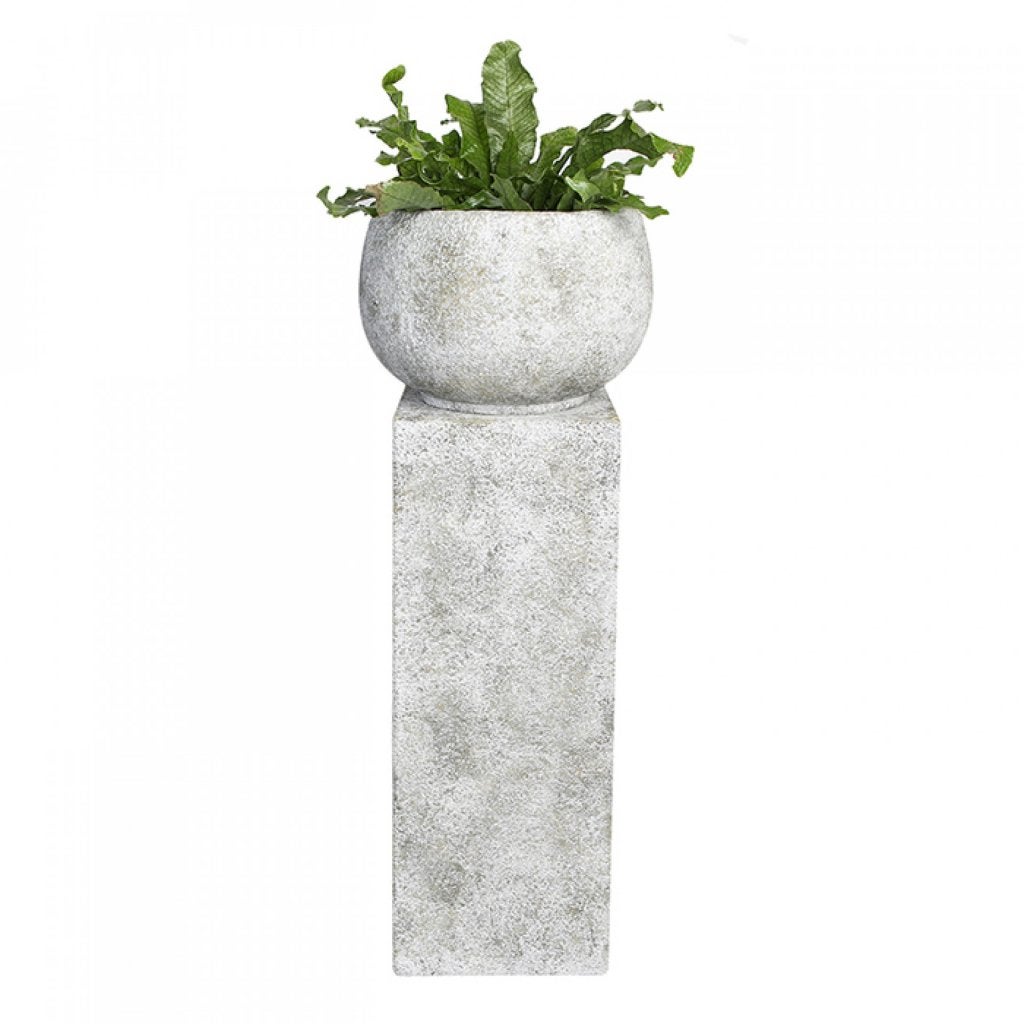 Zuil - Plantenzuil grijs gevlamd 100x27x27 cm (nieuw), Tuin en Terras, Niet ingevuld, Nieuw, Niet ingevuld, Niet ingevuld