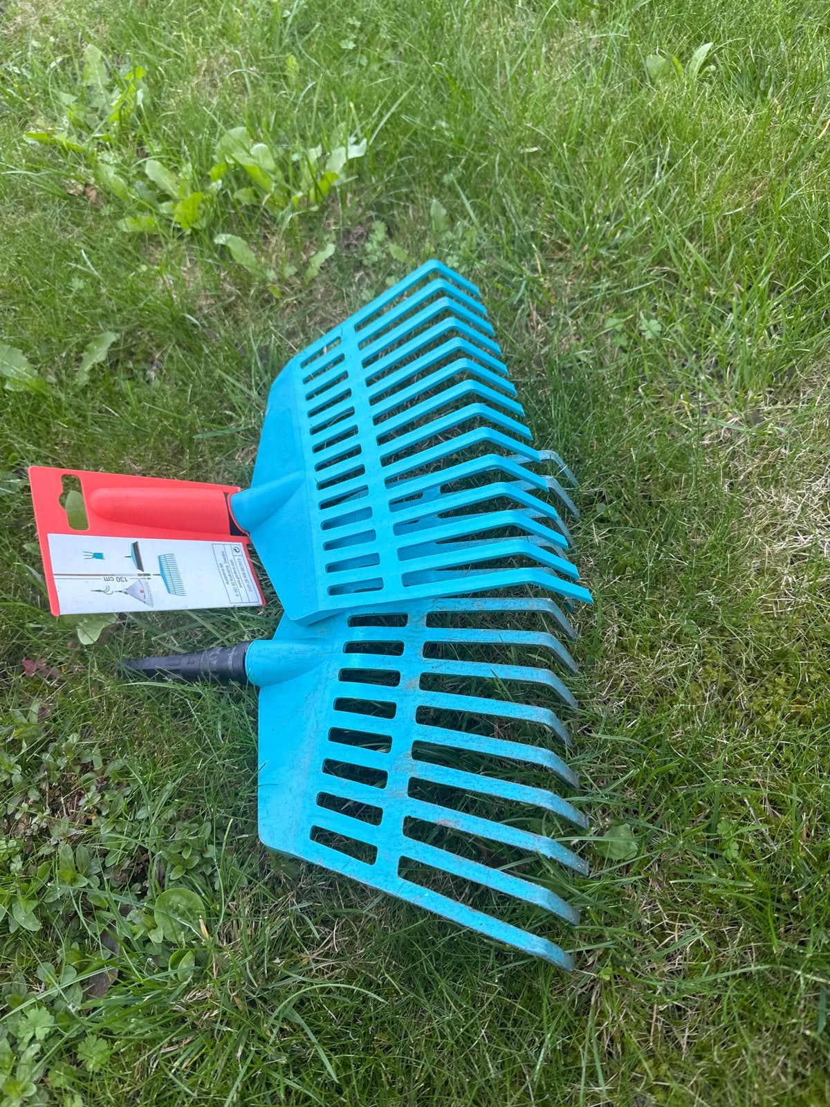Gardena Hark (2 stuks) - Zo goed als nieuw, Ophalen of Verzenden, Zo goed als nieuw, Hark