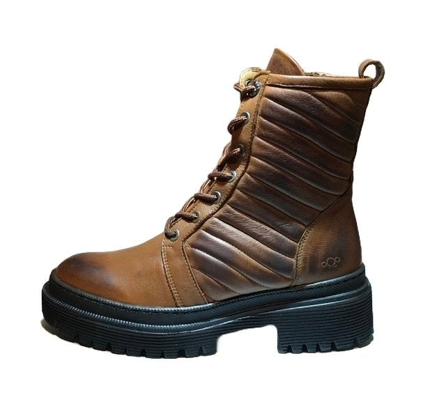 AQA maat 37 leren veterboots/rits zwart - gratis verzenden, Bruin, Verzenden, AQA, Lage of Enkellaarzen