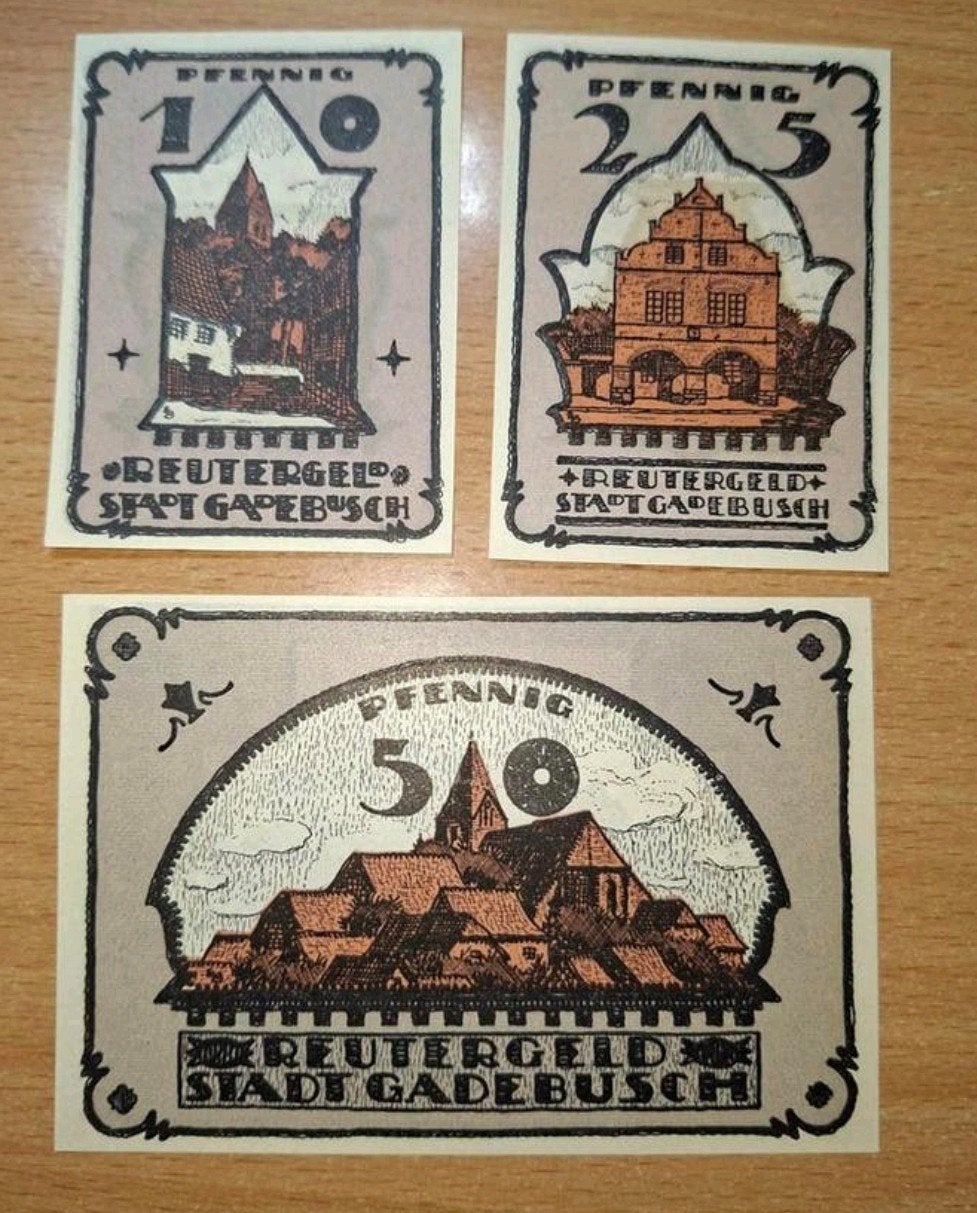 Duits Notgeld Gadebusch Noodgeld, Ophalen of Verzenden, Duitsland