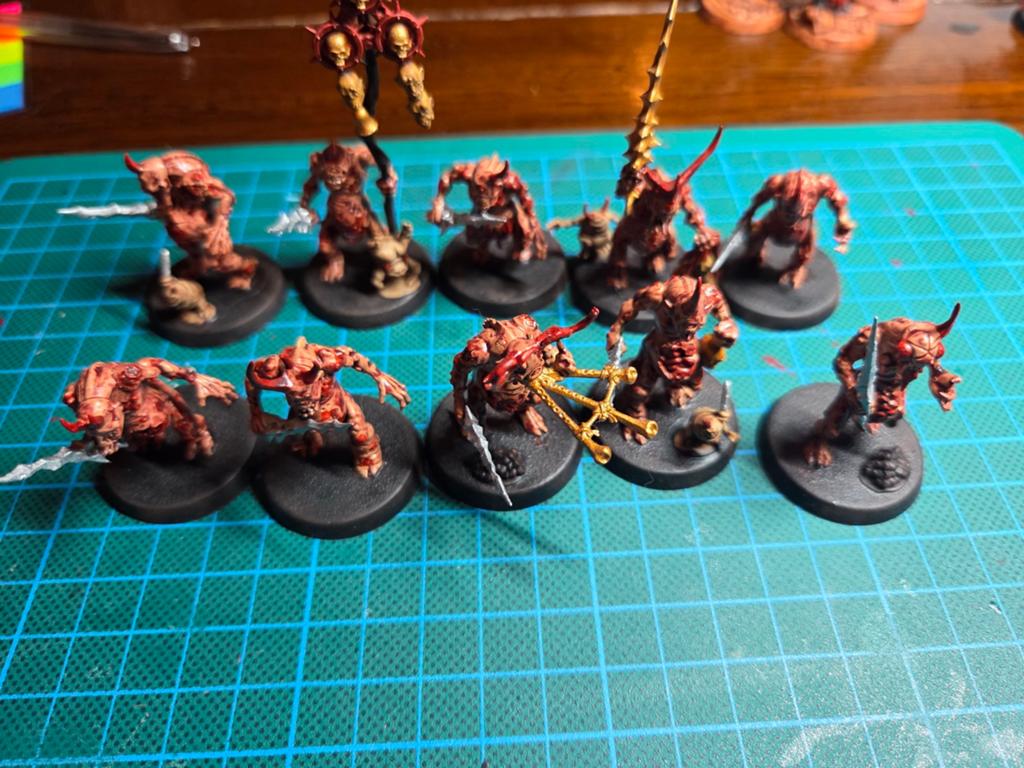 Plaguebearers, Hobby en Vrije tijd, Wargaming, Ophalen of Verzenden, Zo goed als nieuw, Warhammer