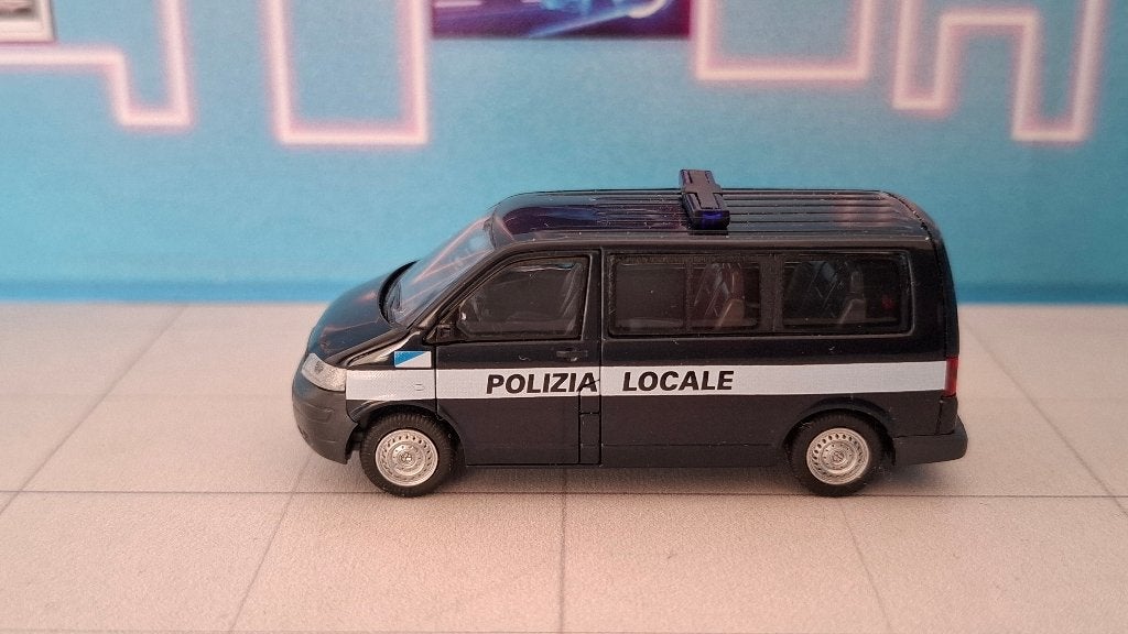 Rietze 1:87 Volkswagen T5 Bus Polizia Locale, Hobby en Vrije tijd, Ophalen of Verzenden, Gebruikt, Auto, Rietze