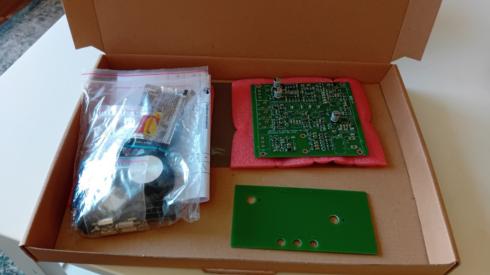 HF Signals LARCSET 40M QRP SSB/CW Transceiver Kit, Telecommunicatie, Ophalen of Verzenden, Nieuw, Zender en Ontvanger