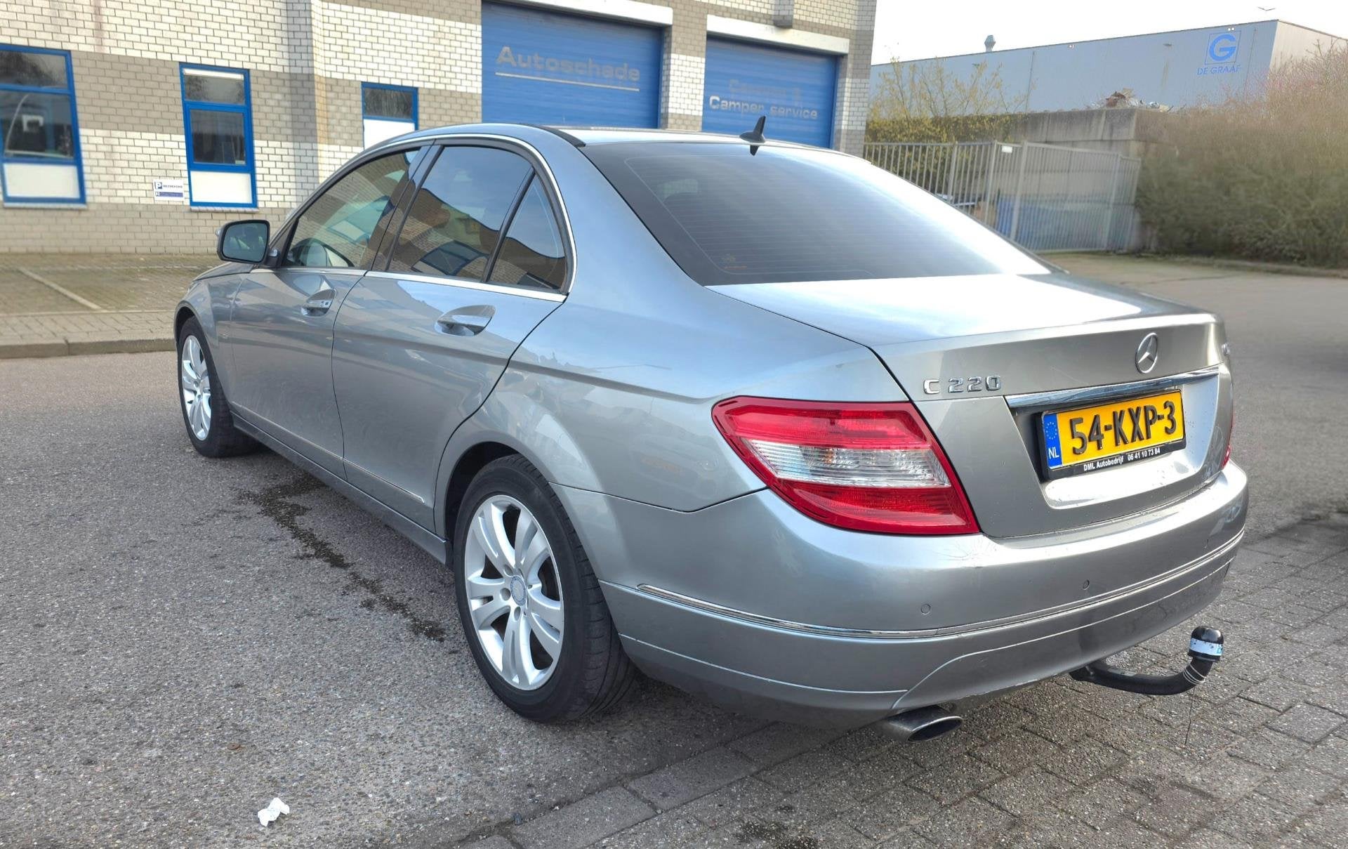 Mercedes-Benz C-klasse 220 CDI BlueEFFICIENCY, Auto's, Mercedes-Benz, Automaat, 4 cilinders, 1505 kg, Bedrijf