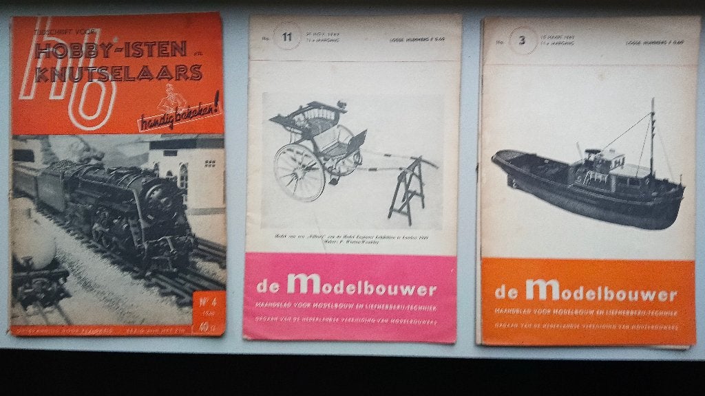 hobbyisten knutselaars maandblad, Gebruikt, Overige thema's, Overige typen, Ophalen of Verzenden