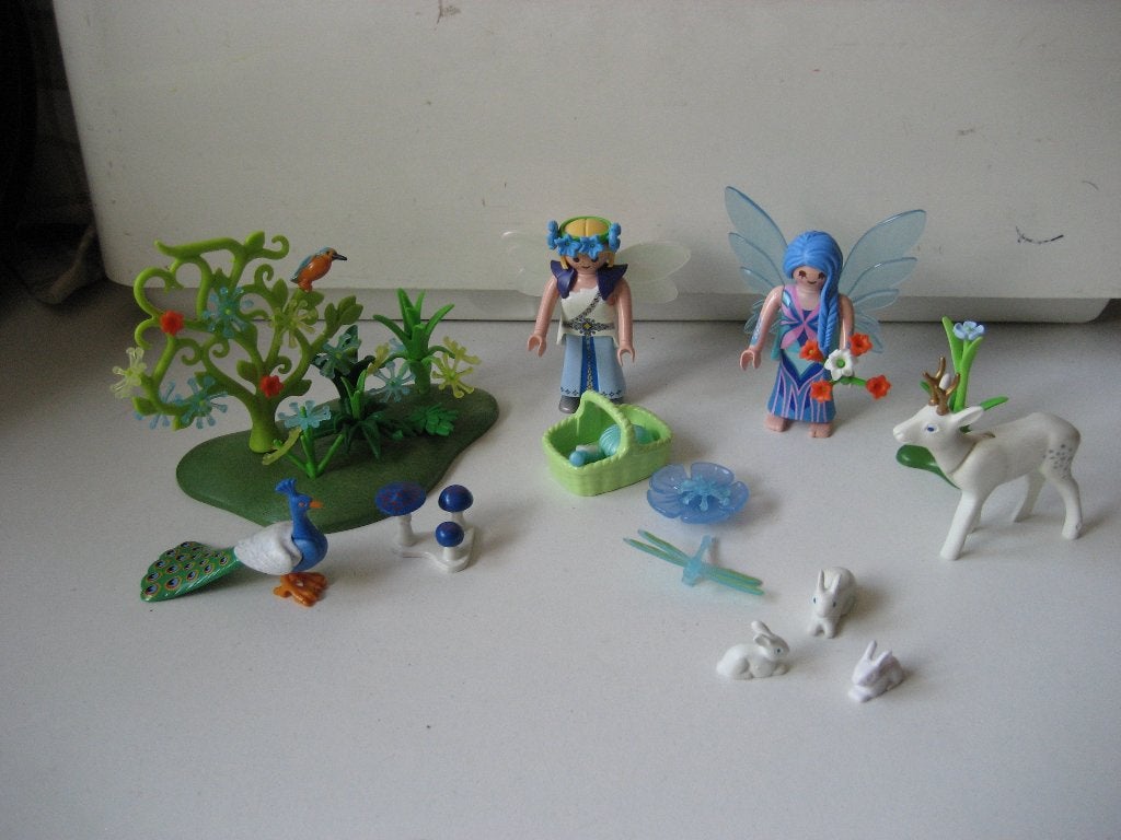 playmobil elfjes met magische dieren, Ophalen of Verzenden, Zo goed als nieuw