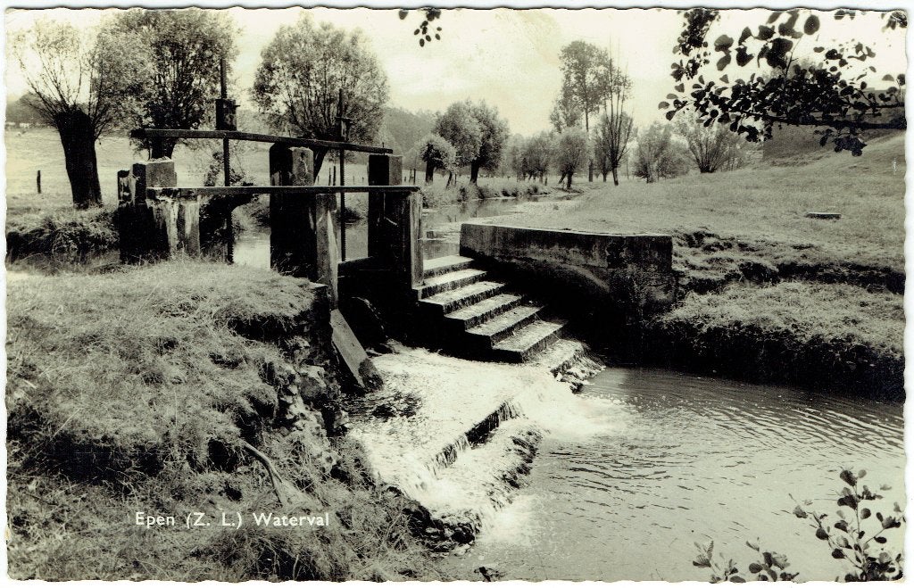 Ansichtkaart Epen (L) Waterval, Ophalen of Verzenden, 1960 tot 1980, Gelopen, Limburg