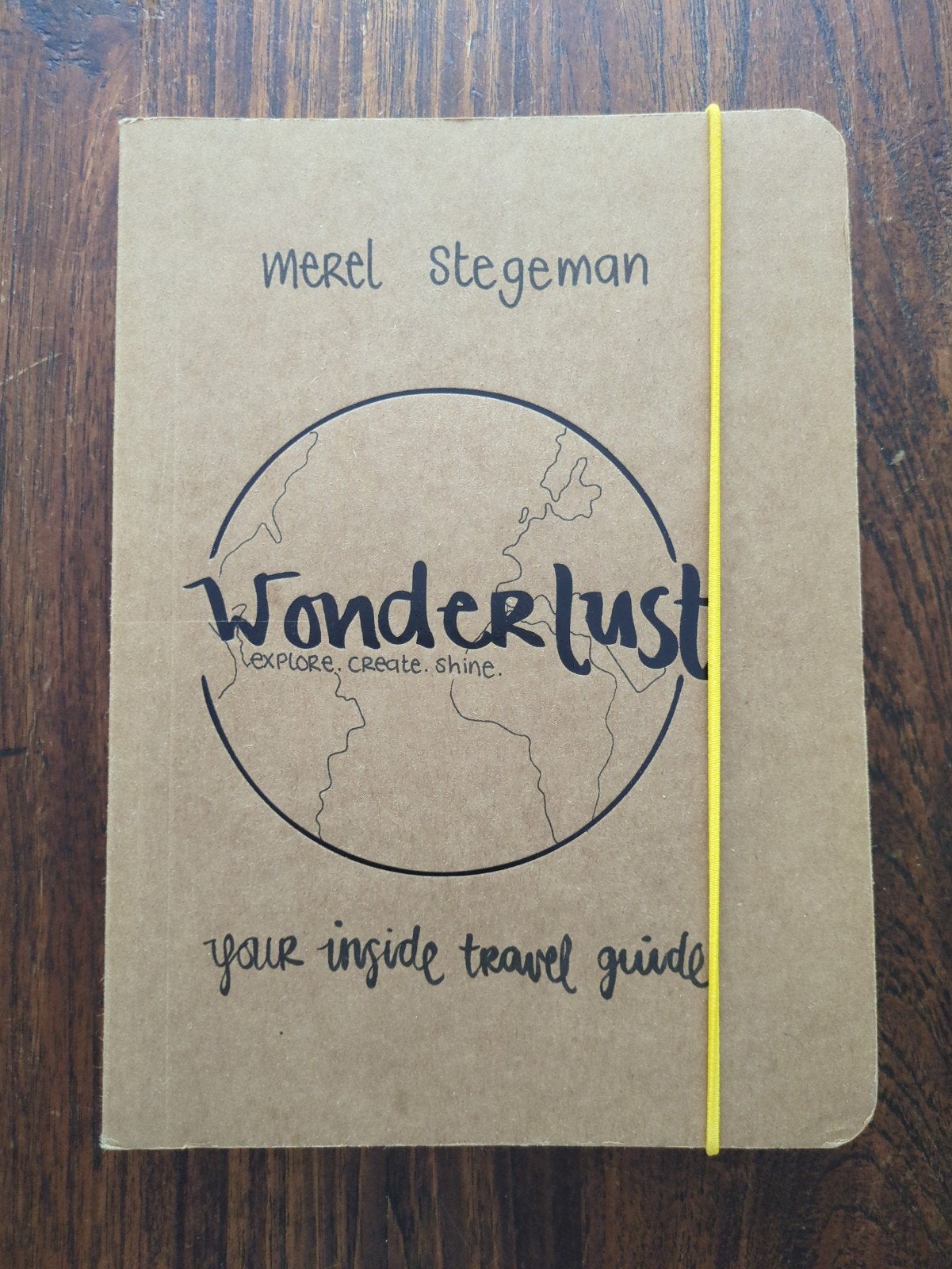 Wanderlust Travel Journal - Merel Stegeman, Boeken, Overige merken, Europa, Nieuw, Ophalen of Verzenden