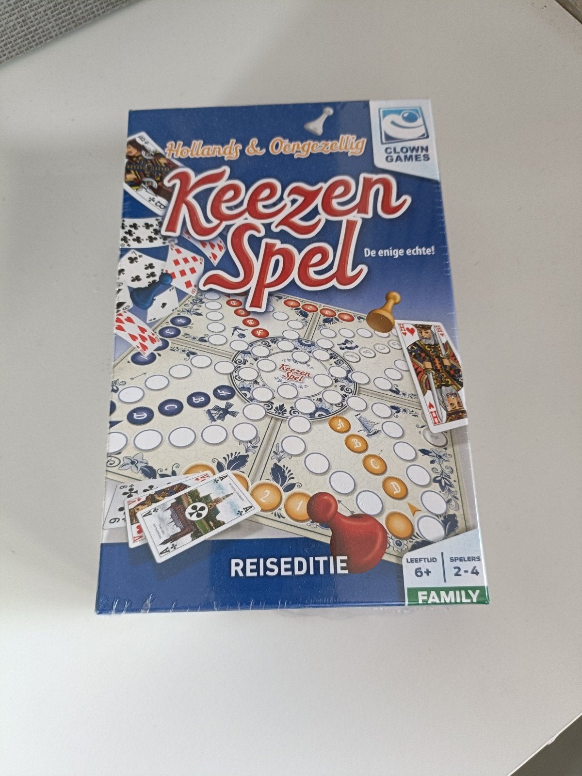 Keezenspel Reiseditie - Hollands & Ongezellig Kaartspel, Een of twee spelers, Ophalen of Verzenden, Nieuw, Clown Games