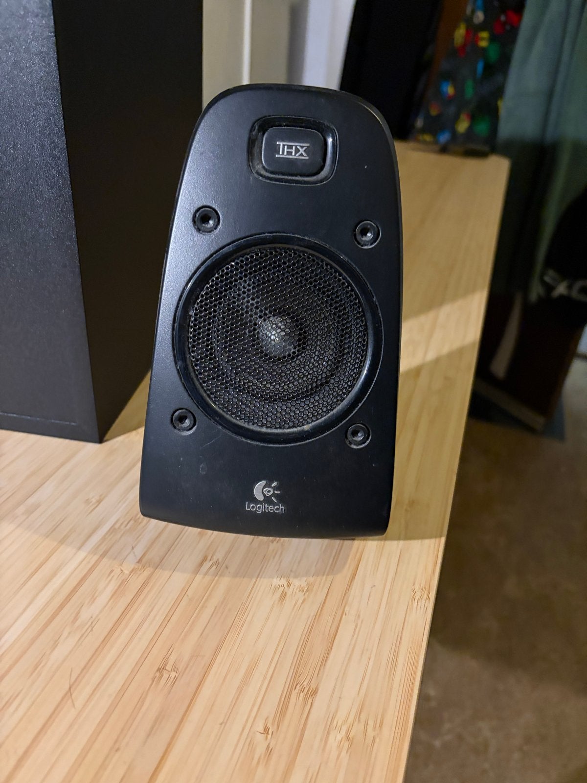 Logitech Z-2300 THX 2.1 Speakerset met Subwoofer, Gebruikt, Logitech, Speakerset, AUX-ingang