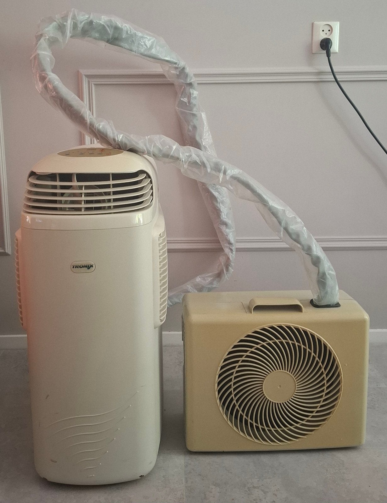 Tronix Mobiele Split Airco - Steenkoud!, Ophalen, Gebruikt, 3 snelheden of meer, Koelen en Ontvochtigen