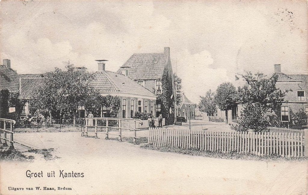 702-416-047 Groet Uit Kantens, Verzenden, Voor 1920, Groningen
