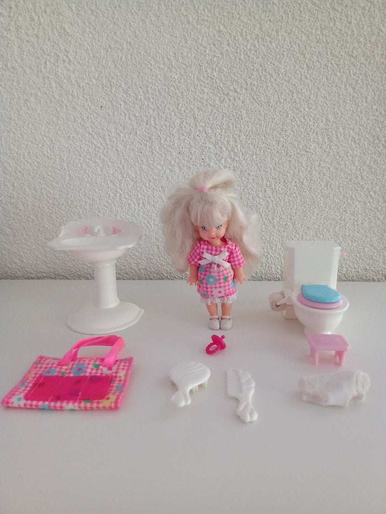 Barbie KELLY Potty Training uit 1996, Ophalen of Verzenden, Gebruikt, Pop