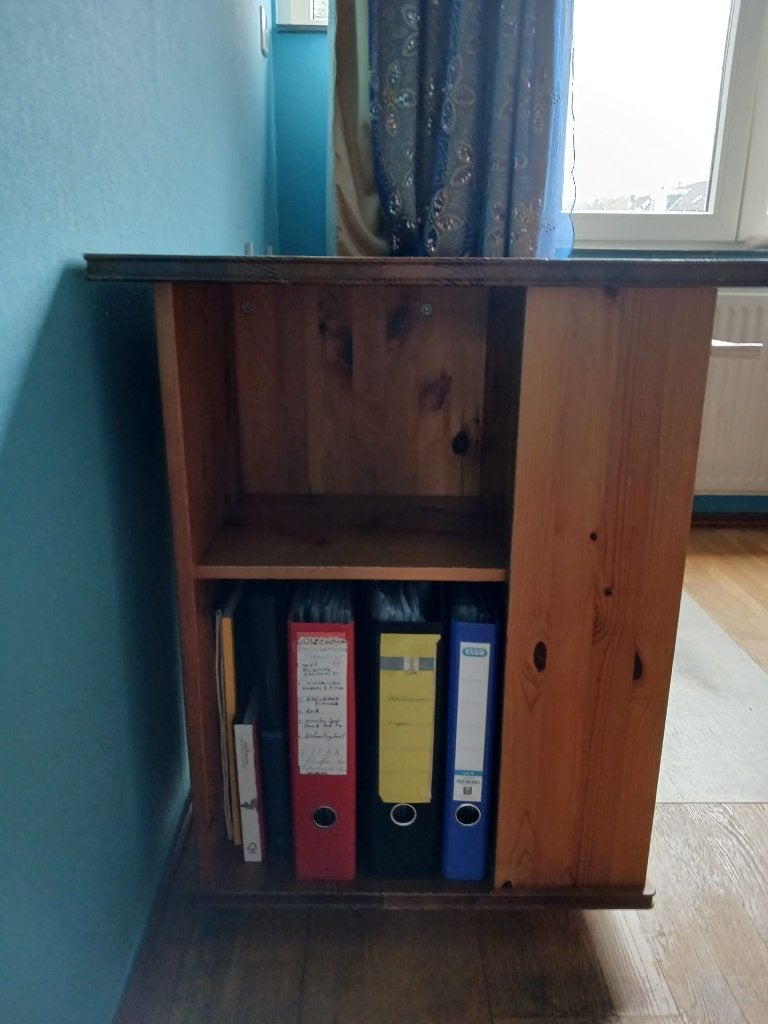 bureau, Ophalen, Gebruikt, Scandinavisch, Hout