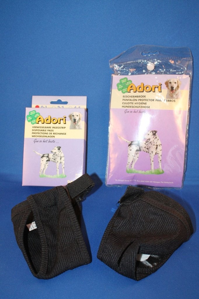 2x Adori hondenbroek met 24 inlegkruisjes, nieuw. K2, Dieren en Toebehoren, Tweedehands verkoop, Tweedehands verkoop, Gebruikt
