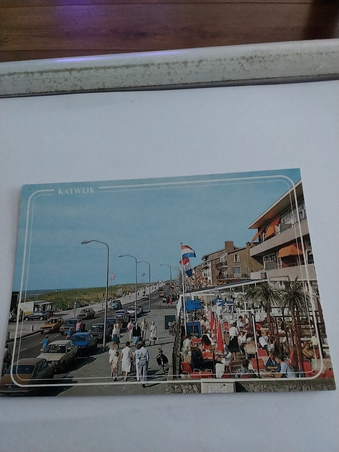 Vintage Ansichtkaart Katwijk - Jaren '60 Strandzicht, Ophalen of Verzenden, 1960 tot 1980, Ongelopen, Zuid-Holland