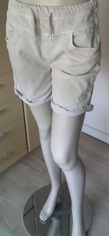 COJ Sand Anna joggingshort maat S, Kleding | Dames, Kort, Verzenden, Beige, Maat 36 (S)
