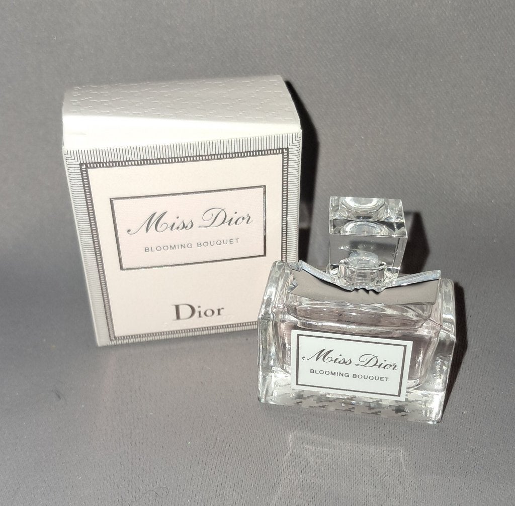 Luxe parfum mini - Christian dior Miss dior Blooming bouquet, Ophalen of Verzenden, Zo goed als nieuw, Miniatuur, Gevuld