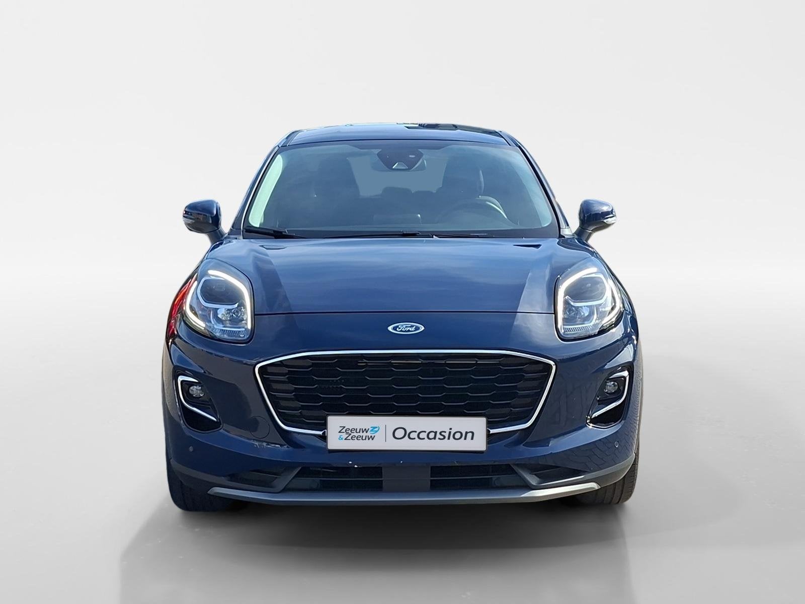 Ford Puma 1.0 EcoBoost Hybrid Titanium | Dealeronderhouden |, Voorwielaandrijving, 12 maanden, Euro 6, Blauw