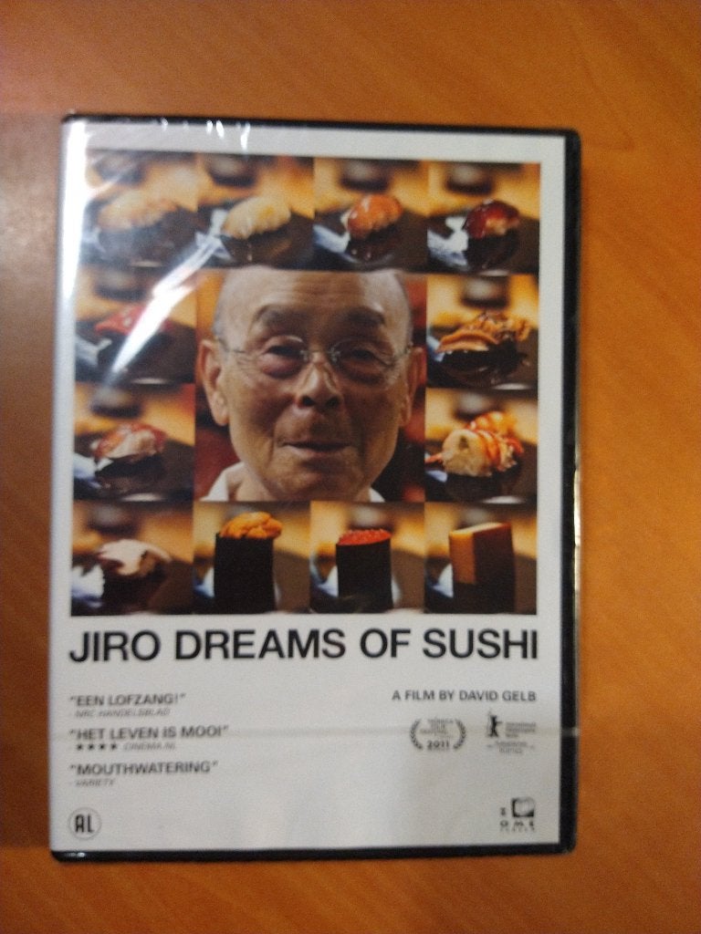 DVD Jiro dreams of sushi. (A film by David Gelb), Cd's en Dvd's, Dvd's | Documentaire en Educatief, Alle leeftijden, Ophalen of Verzenden