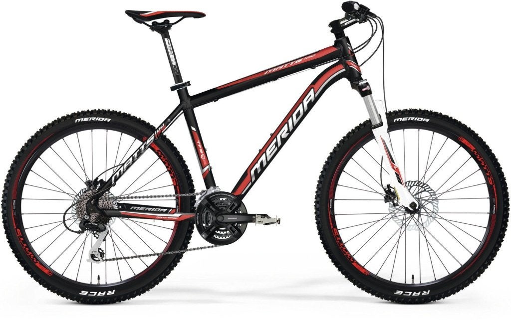 mountainbike 🚲 MTB Merida Matts TFS 100 Black/Orange, Ophalen, Hardtail, Heren, Merida