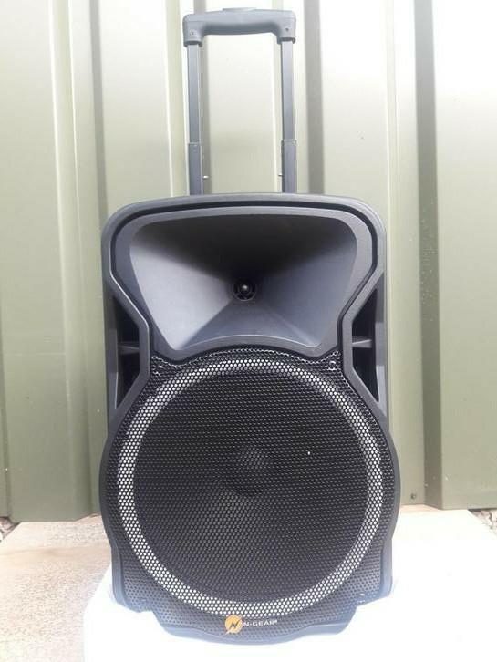 box + 2x microfoon + afstandsbediening, Ophalen
