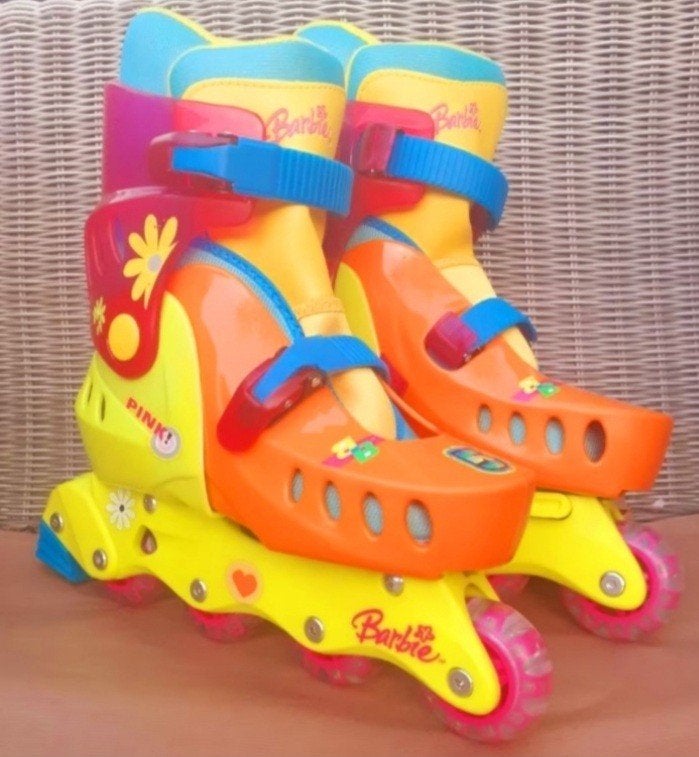 Mattel Barbie Inline Skates Verstelbaar  Maat 34-37 Nieuw, Overige merken, Verstelbaar, Kinderen, Nieuw