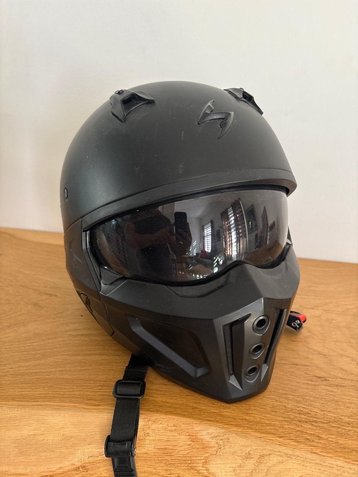 Scorpion Covert X - Motor/scooter helm S, Motoren, Overige merken, Heren, Tweedehands, Overige typen