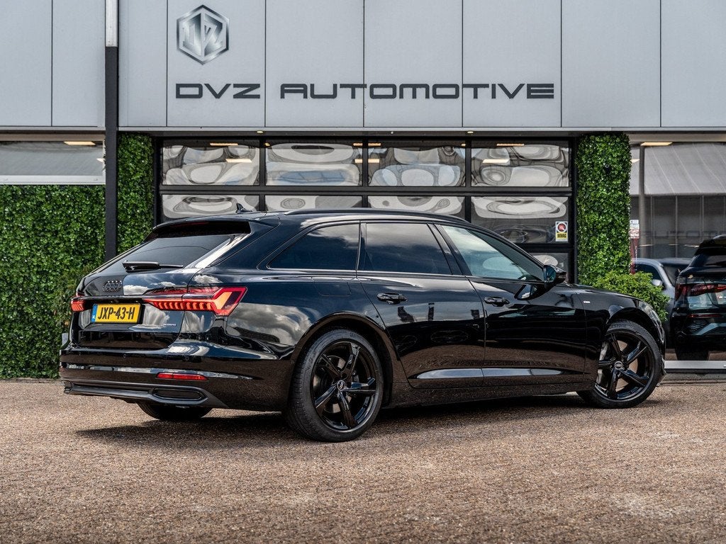 Audi A6 Avant 50 TFSIe 299PK Quattro S edition | Black Optik, Auto's, Audi, Automaat, Gebruikt, Euro 6, 4 cilinders